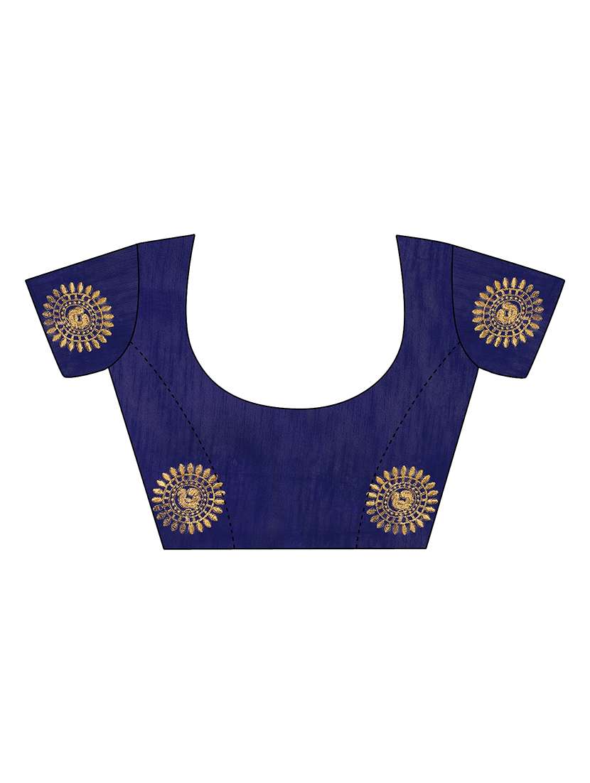 women red embroidered saree - 21696921 -  Standard Image - 3