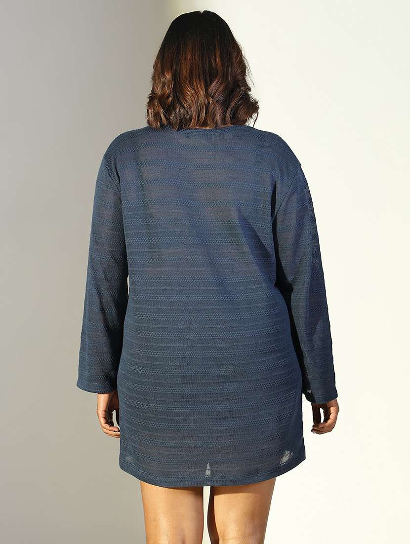 women plus size self design sheath dress - 21696943 -  Standard Image - 3