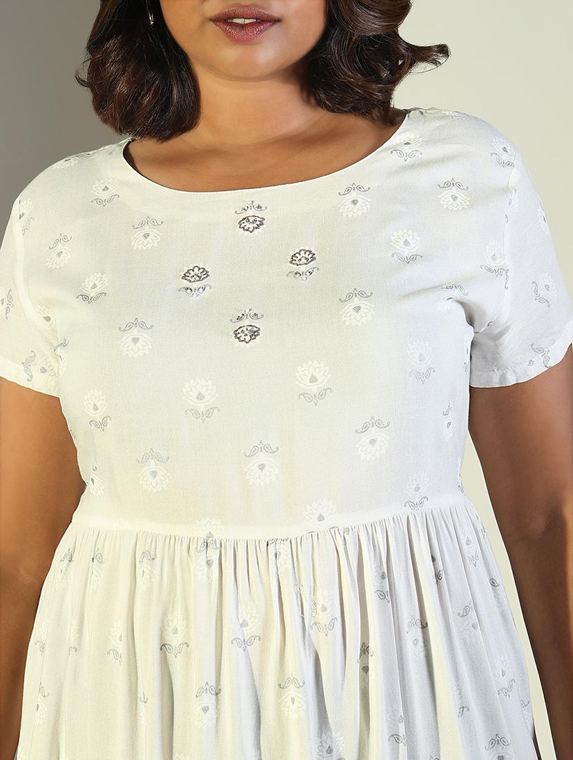 women white long sleeve anarkali kurta - 21696960 - Standard Image - 5