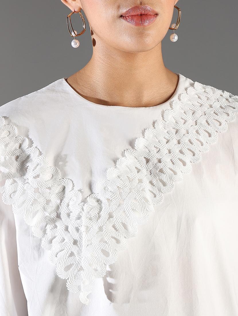 women white solid long sleeve top - 21697010 - Standard Image - 5