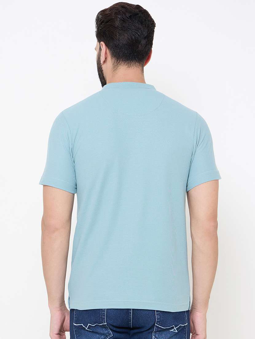 men solid short sleeve t-shirt - 21697152 -  Standard Image - 3