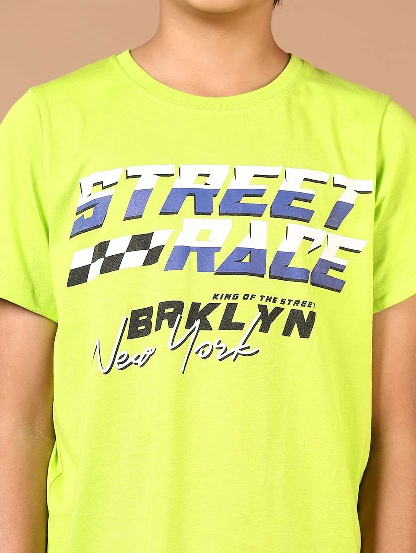 boys printed short sleeve t-shirt - 21697583 - Standard Image - 5