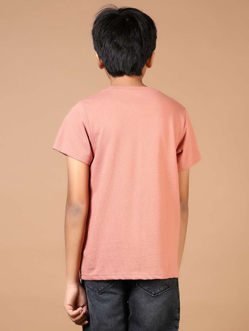 boys solid short sleeve t-shirt - 21697626 -  Standard Image - 3
