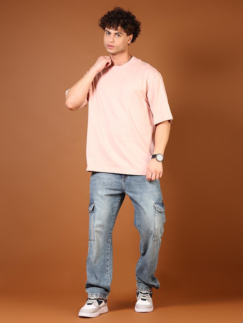 men solid short sleeve regular fit t-shirt - 21697667 - Standard Image - 3