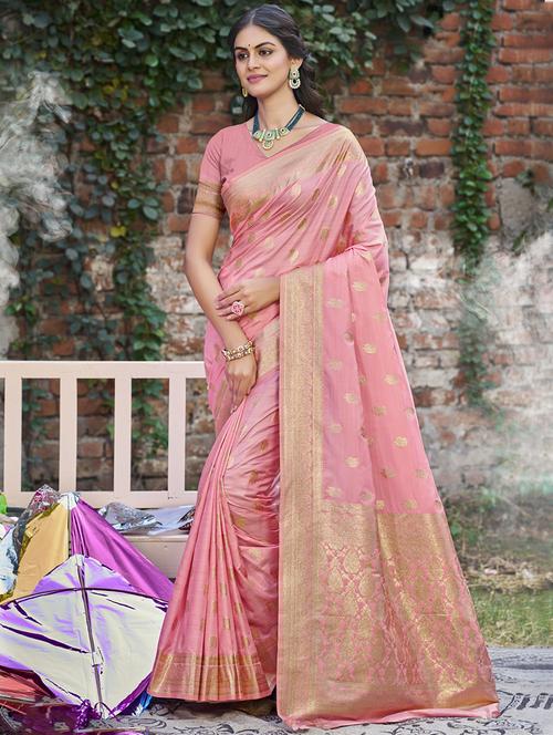 women self design banarasi saree with blouse - 21698329 -  Standard Image - 0