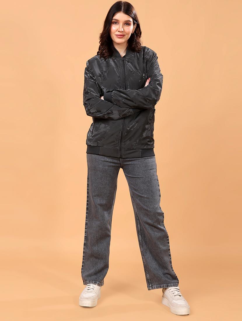 women printed long sleeves regular jacket - 21698490 - Standard Image - 3