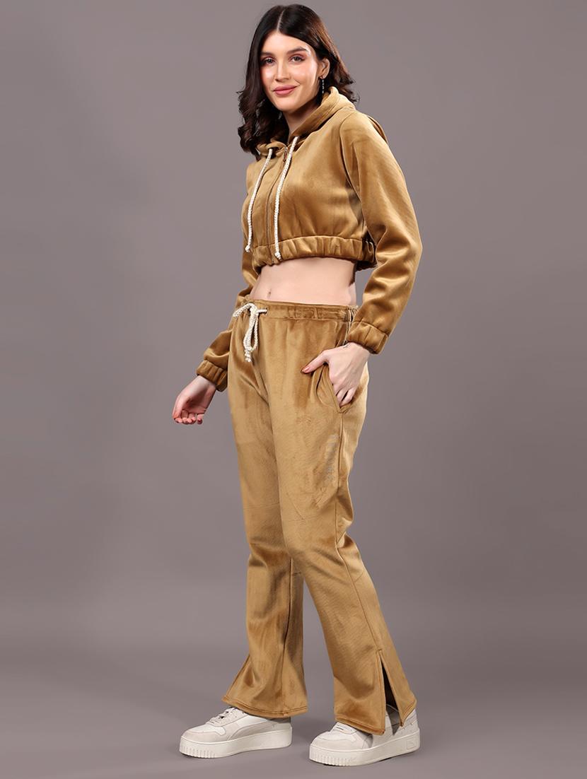 women solid long sleeves winter wear set - 21698494 - Zoom Image - 0