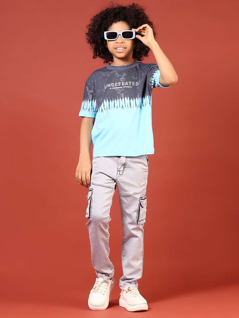boys printed short sleeve regular fit t-shirt - 21698928 -  Standard Image - 5