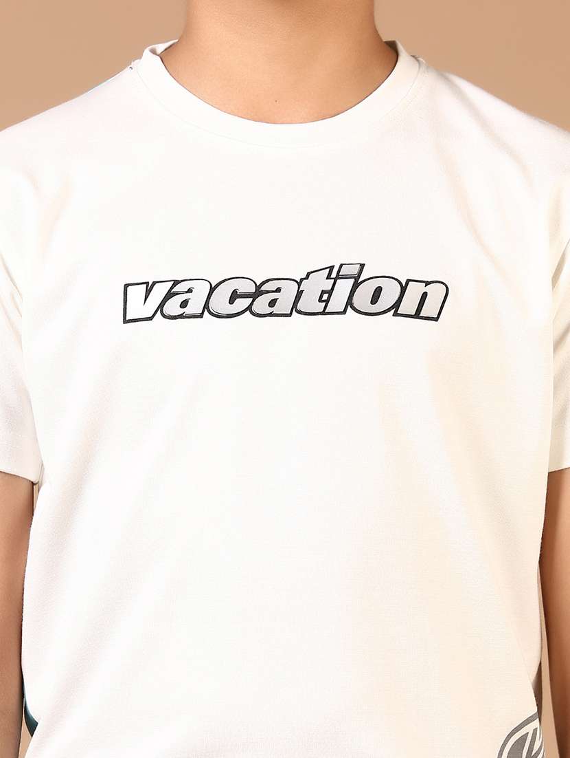 boys printed short sleeves t-shirt - 21698929 -  Standard Image - 5