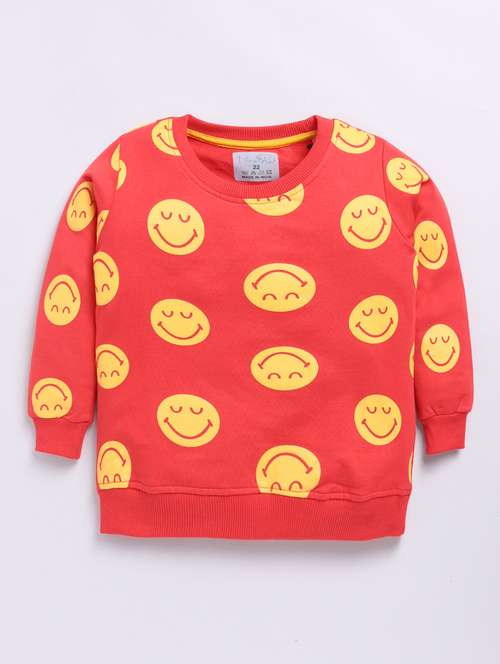 kids printed long sleeve sweatshirt - 21699381 -  Standard Image - 0