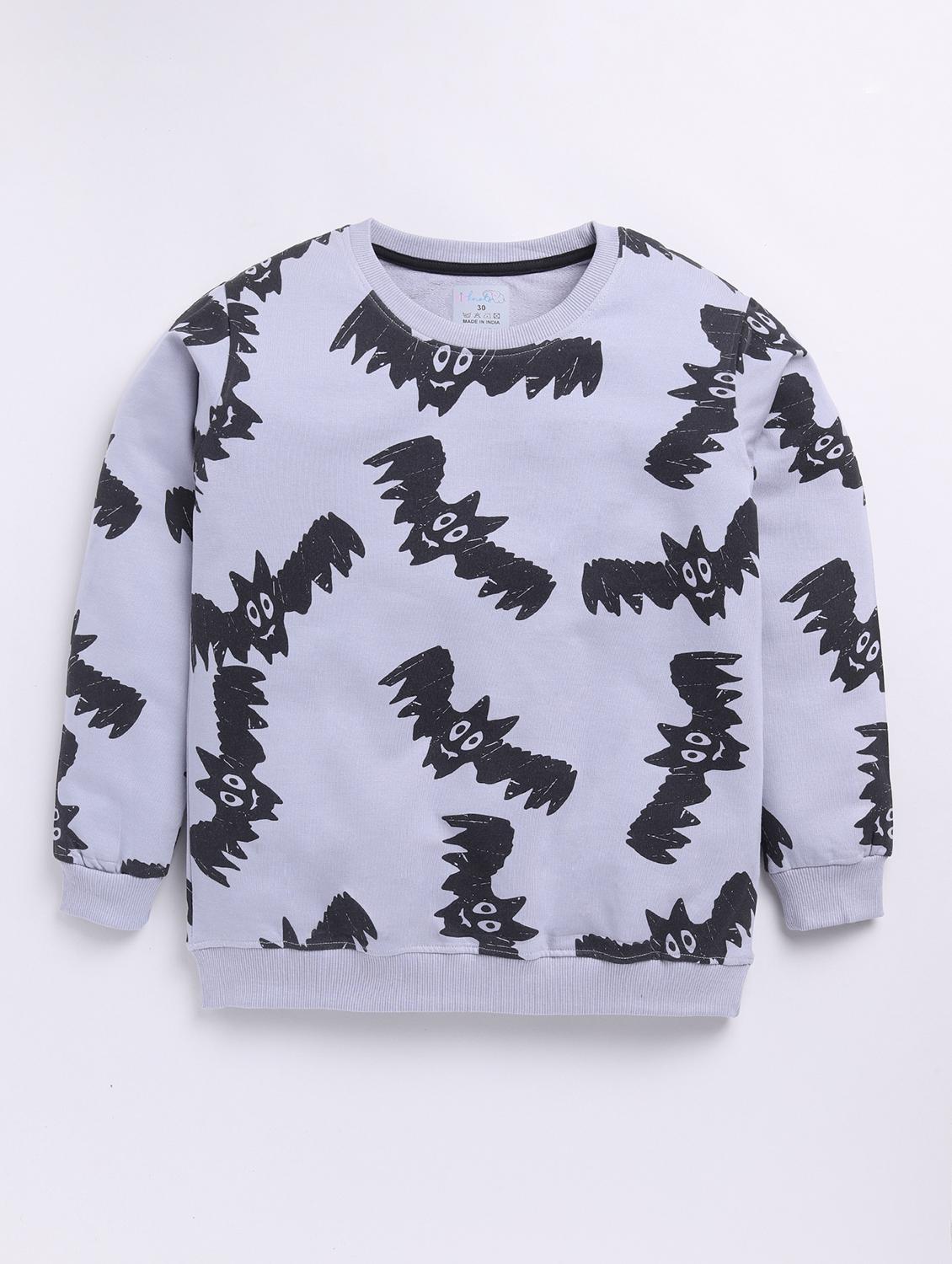 kids printed long sleeve sweatshirt - 21699400 - Zoom Image - 0