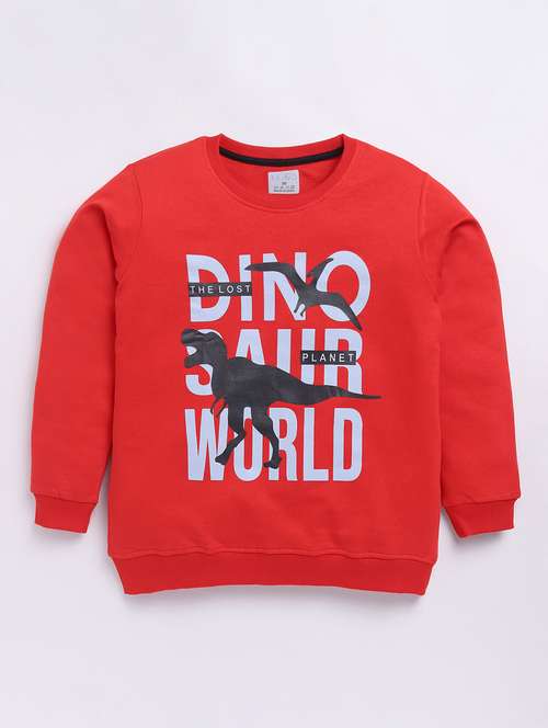 kids printed long sleeve sweatshirt - 21699408 - Standard Image - 0