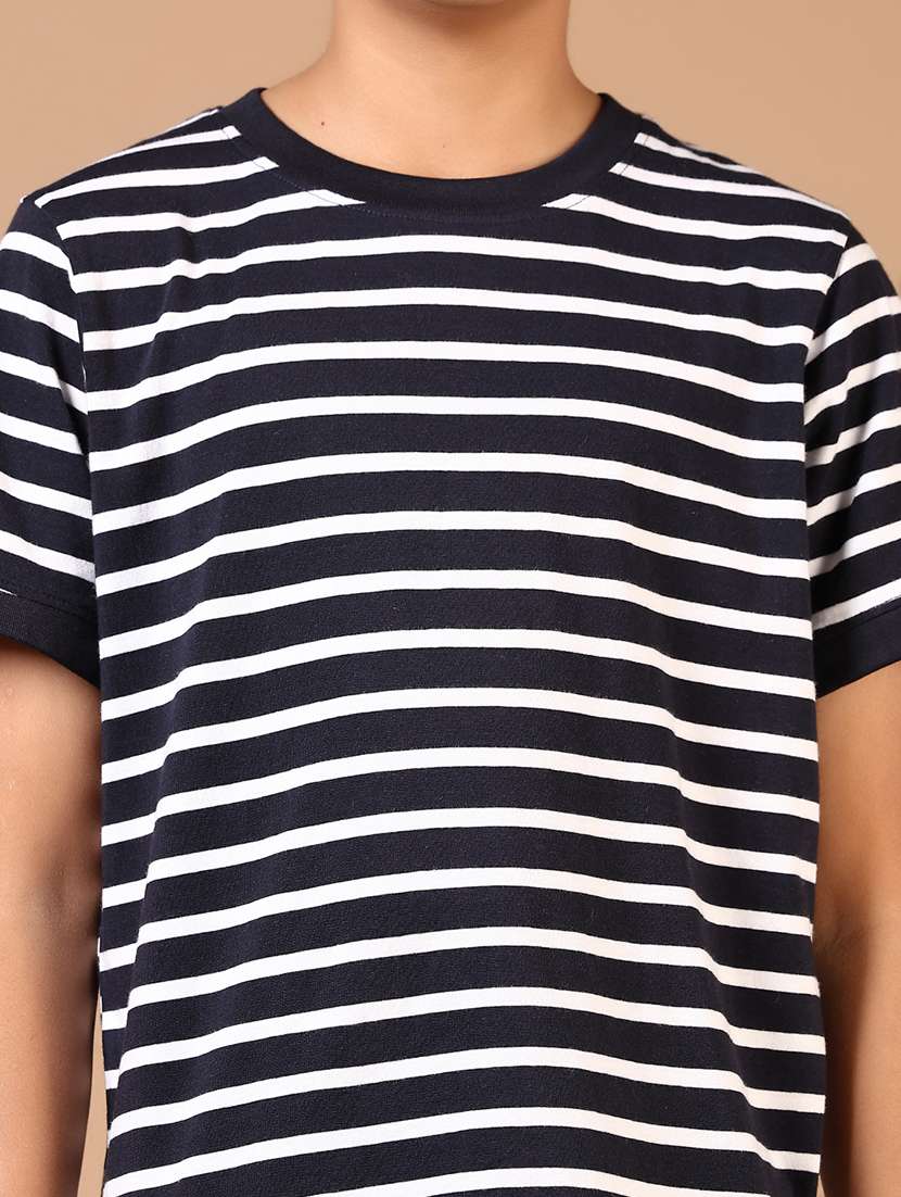 boys striped short sleeve t-shirt - 21699990 - Standard Image - 5