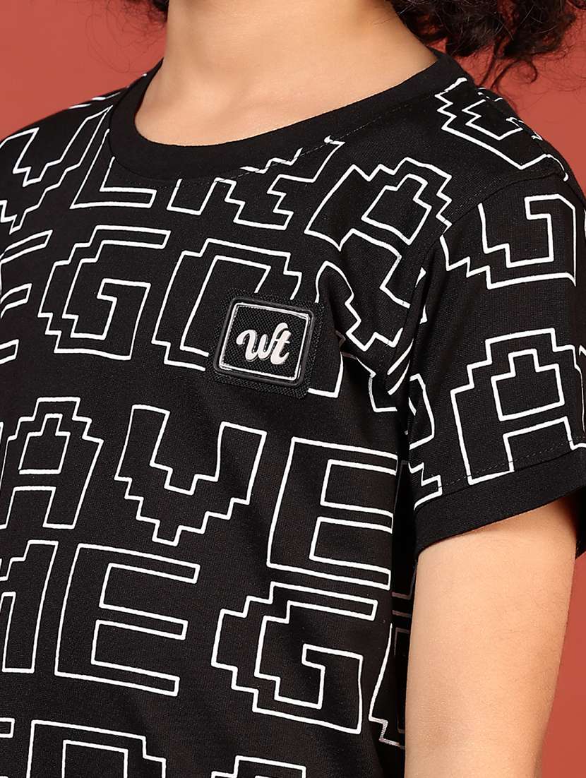 boys printed short sleeve regular fit t-shirt - 21700836 - Standard Image - 5