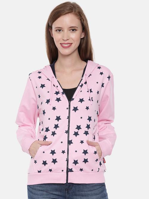 women front print long sleeve sweatshirt - 21700968 - Standard Image - 0