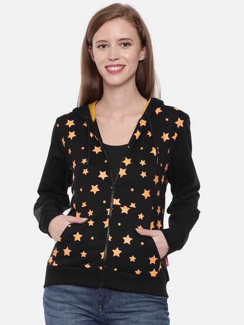 women front print long sleeve sweatshirt - 21700969 -  Standard Image - 0