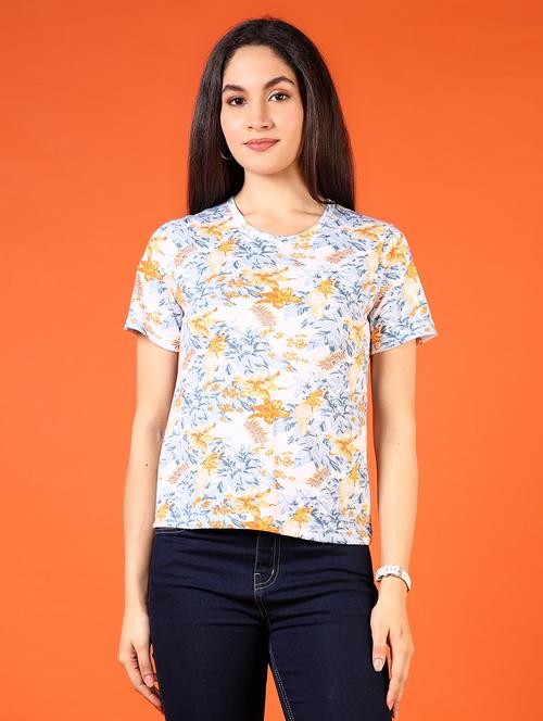 women printed short sleeve t-shirt - 21700989 -  Standard Image - 0