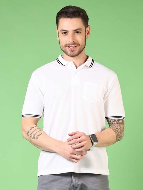 men short sleeves plain polo t-shirt