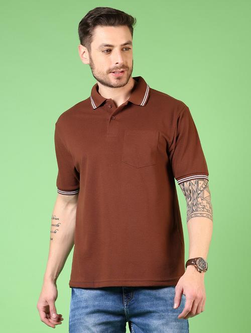 men short sleeves plain polo t-shirt - 21701023 -  Standard Image - 0