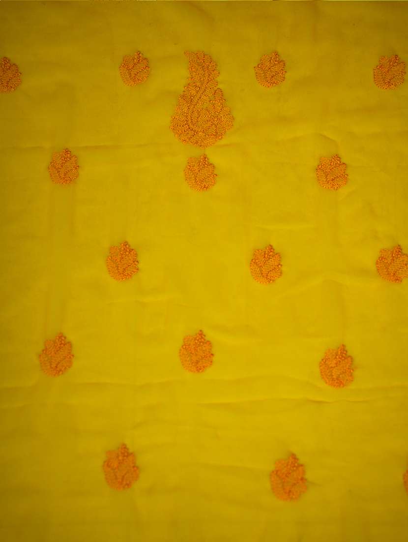 women chikankari 3-piece unstitched dress material - 21701428 - Standard Image - 3