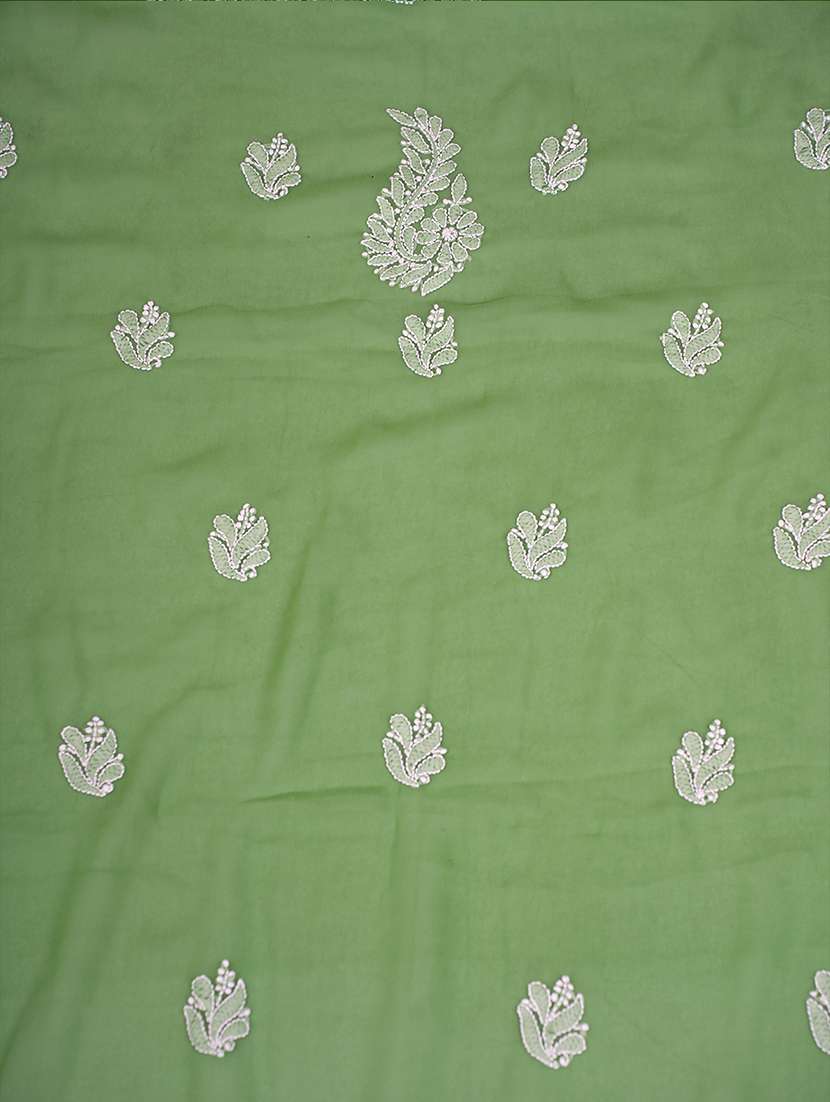 women chikankari work unstitched suit - 21701436 - Standard Image - 3