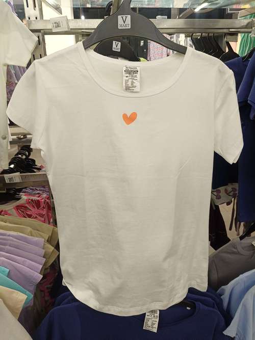 white single jersey tshirt - 21701589 - Standard Image - 0