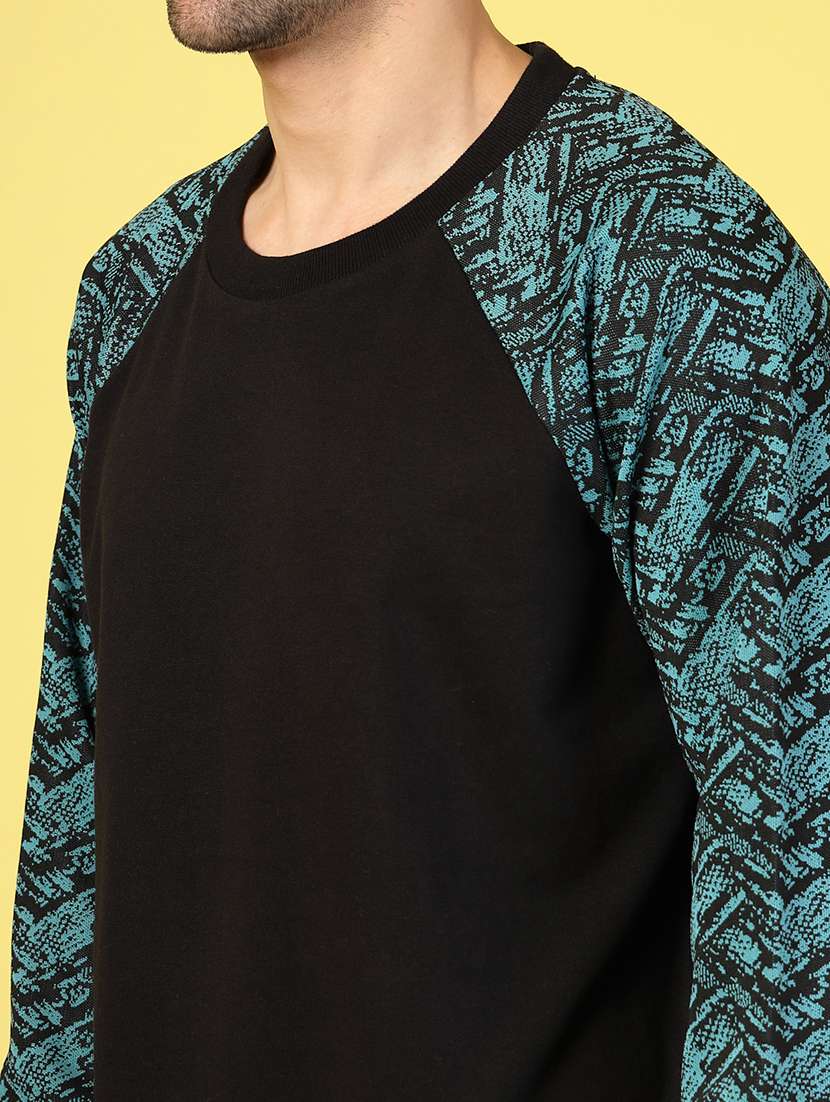 mwn printed round neck sweatshirt - 21703439 - Standard Image - 5