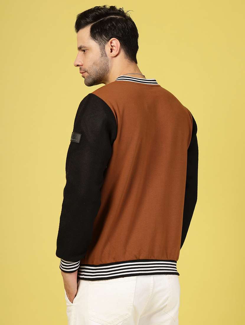 women long sleeves color block sweatshirt - 21703442 - Standard Image - 3