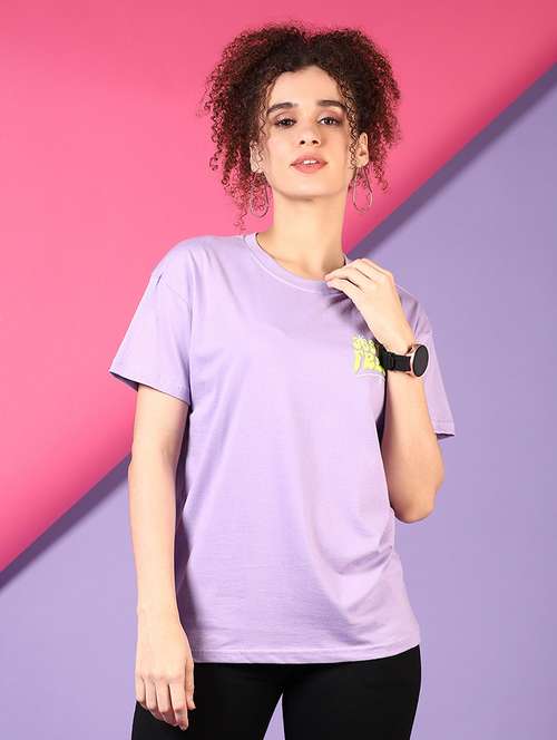 women back print short sleeve t-shirt - 21703551 -  Standard Image - 0
