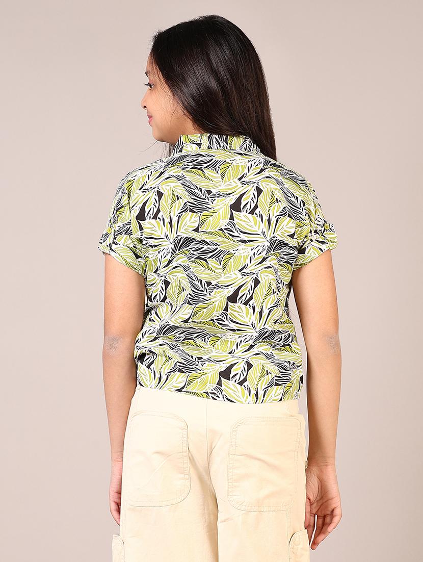 girls printed shirt top - 21703573 - Standard Image - 3