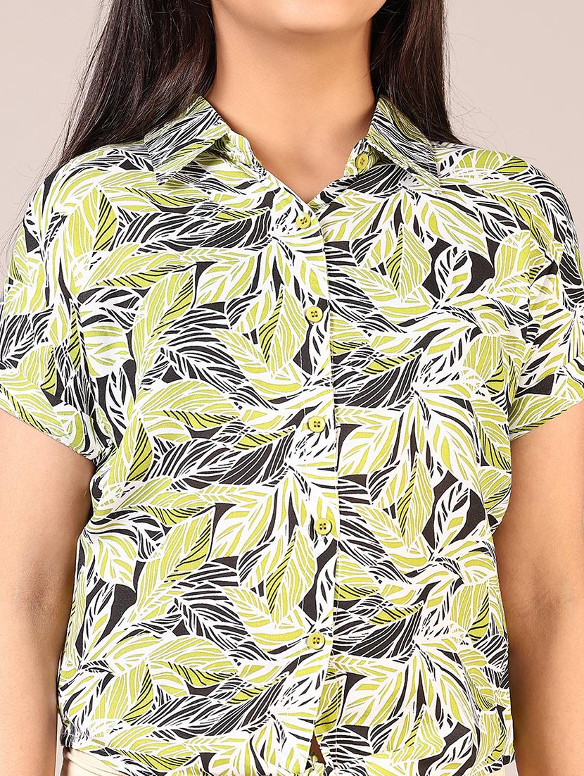 girls printed shirt top - 21703573 - Standard Image - 5