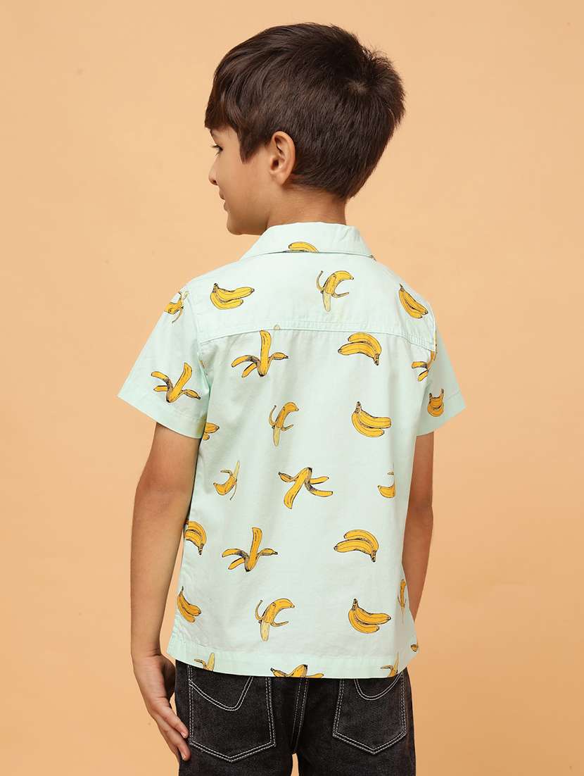 boys printed short sleeve shirt - 21703714 -  Standard Image - 3