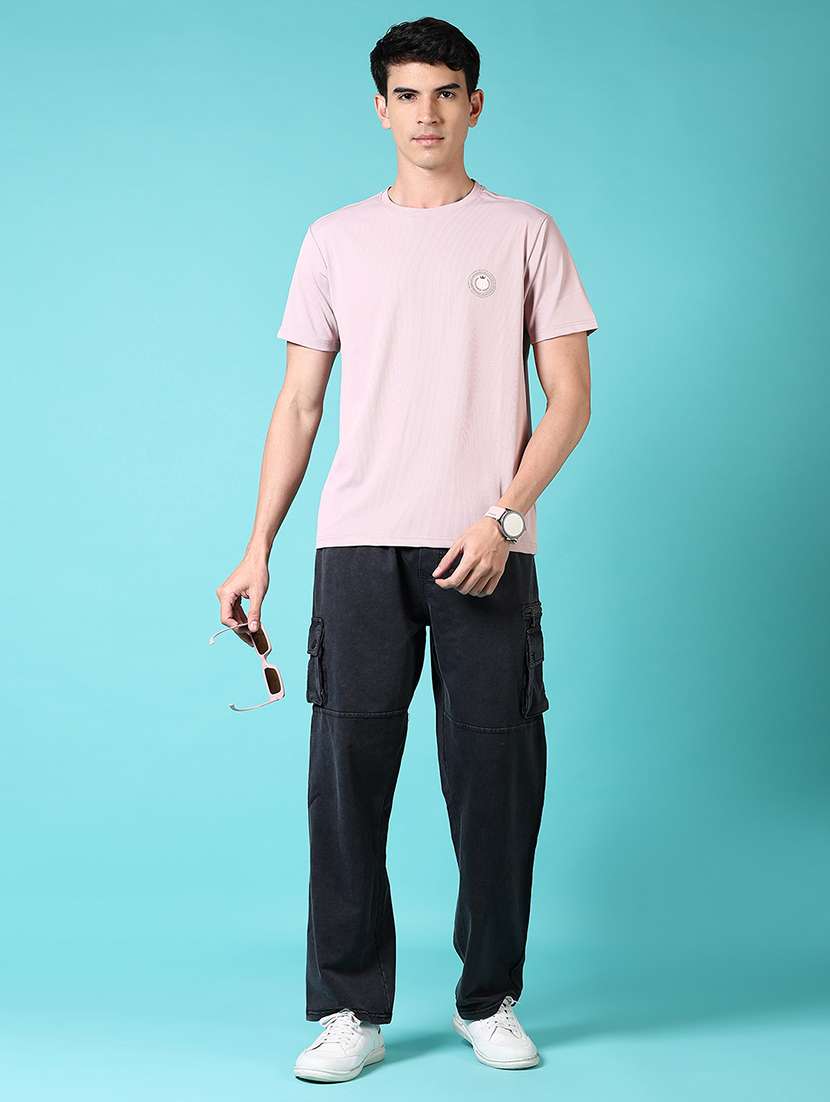men short sleeves plain t-shirt - 21703856 -  Standard Image - 3