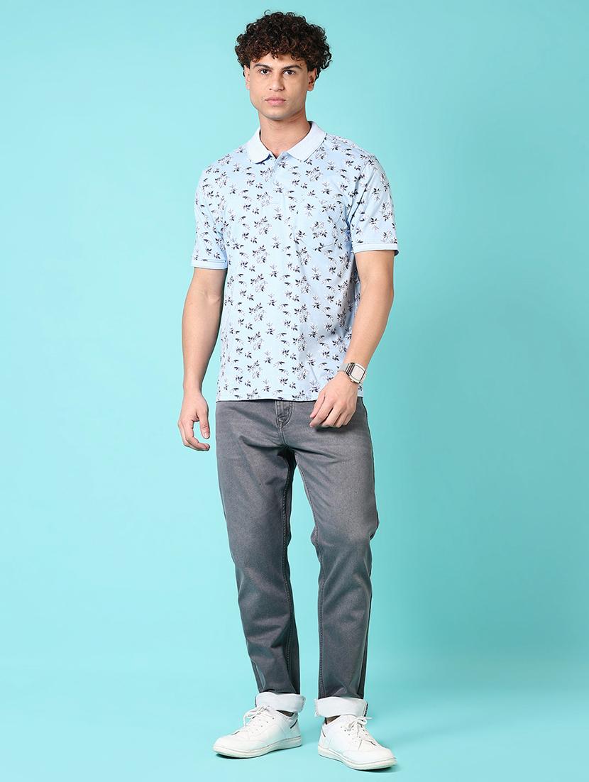 men short sleeves printed polo t-shirt - 21703867 - Standard Image - 3