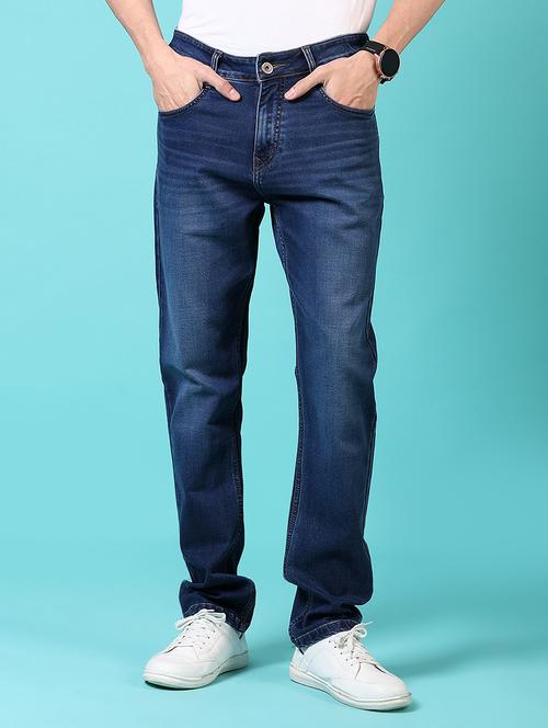 men mid rise plain jeans - 21703903 - Standard Image - 0