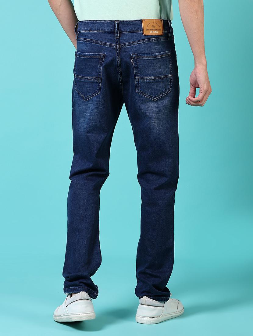 men mid rise plain jeans - 21703907 - Standard Image - 3