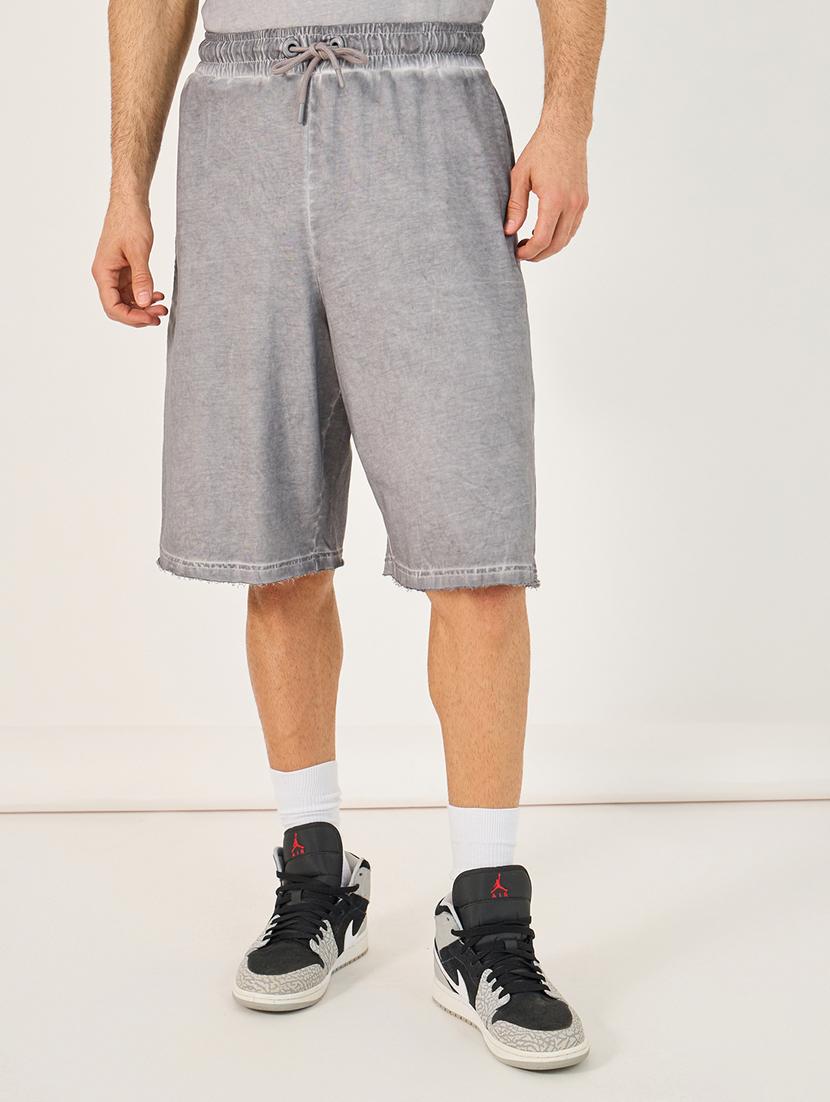 men solid t-shirt & shorts co-ord set - 21703936 - Standard Image - 3