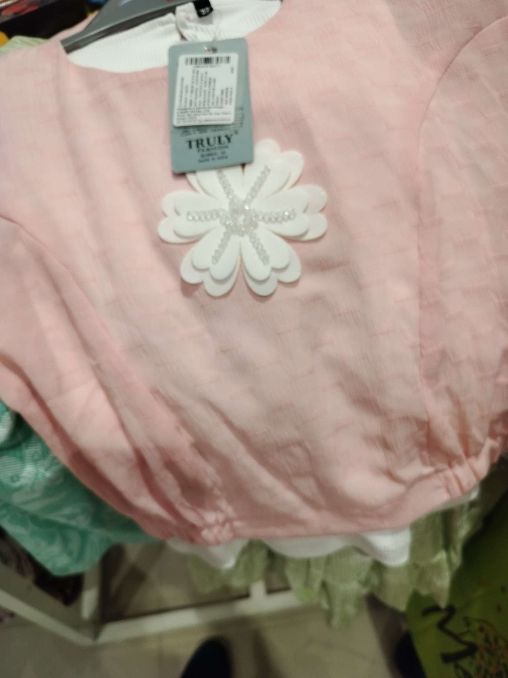 light pink rayon top - 21704150 - Zoom Image - 0