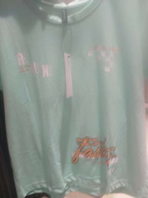 light green poly cotton single jersey tshirt - 21704921 - Standard Image - 0