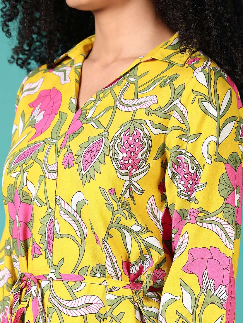 women printed top and trouser co-ord set - 21705650 -  Standard Image - 5