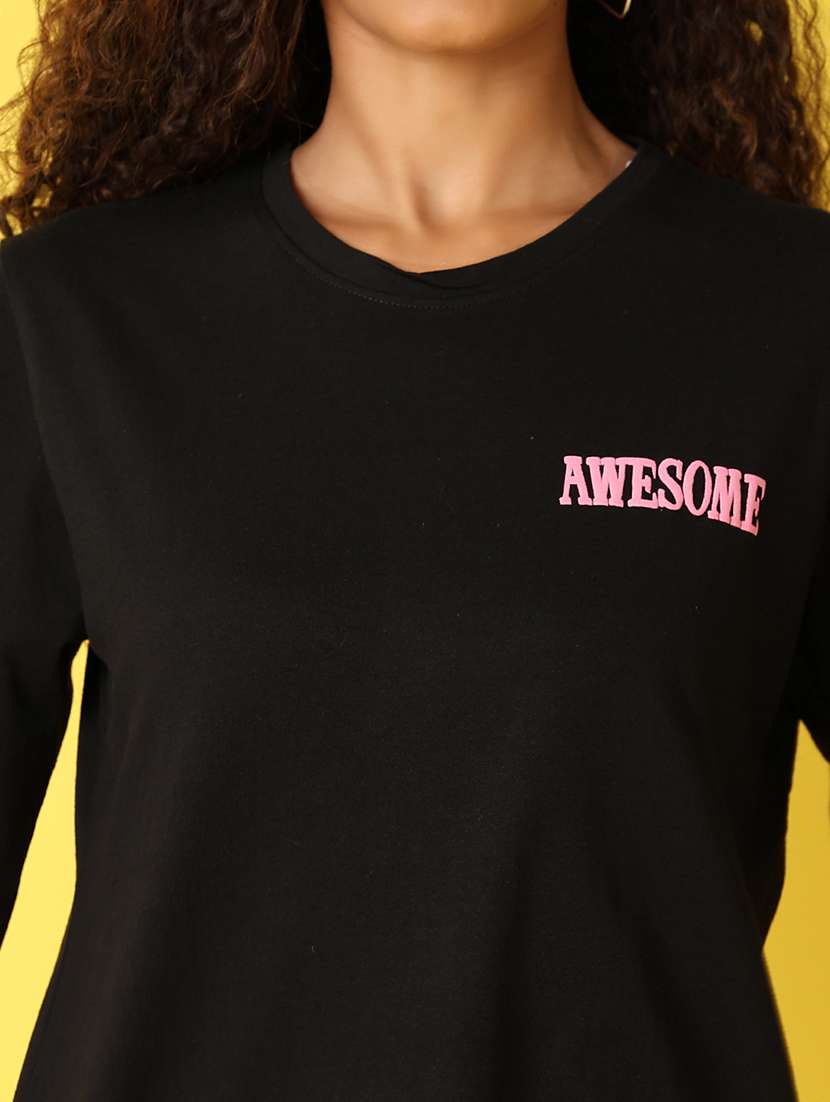 women printed short sleeves t-shirt - 21705678 -  Standard Image - 5