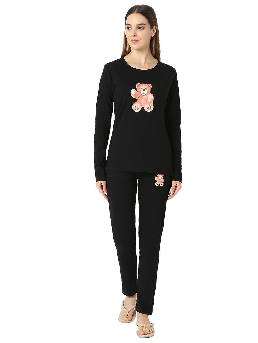 women nightwear top & pyjama set - 21706228 - Zoom Image - 0