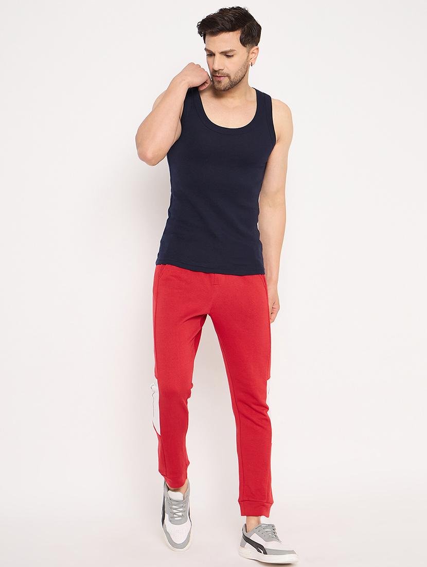 men mid rise color block joggers - 21707116 - Standard Image - 3