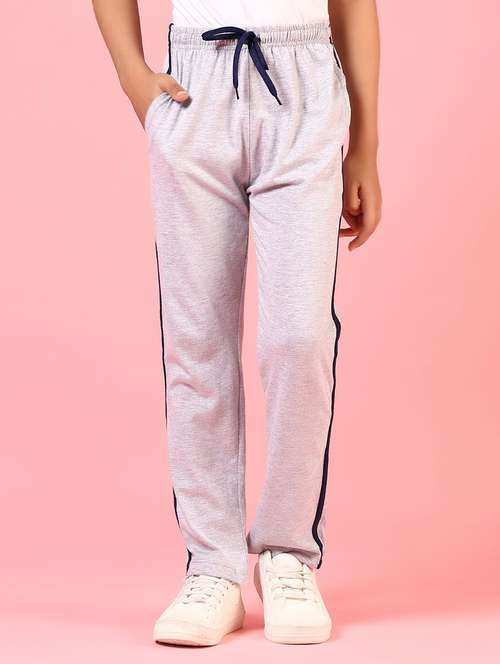 boy solid mid rise track pant - 21707371 -  Standard Image - 0