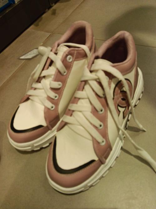 pink pu (polyurethane) casual shoes - 21707417 -  Standard Image - 0