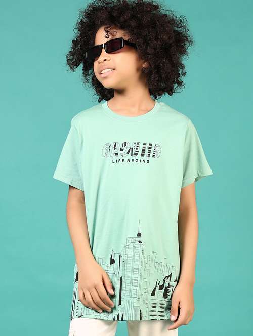 olive cotton single jersey tshirt - 21707470 - Standard Image - 0