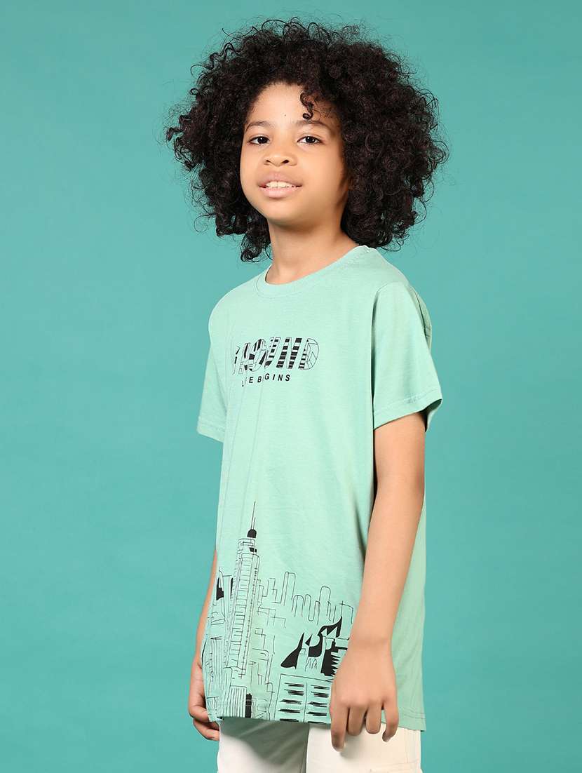 olive cotton single jersey tshirt - 21707470 - Standard Image - 5