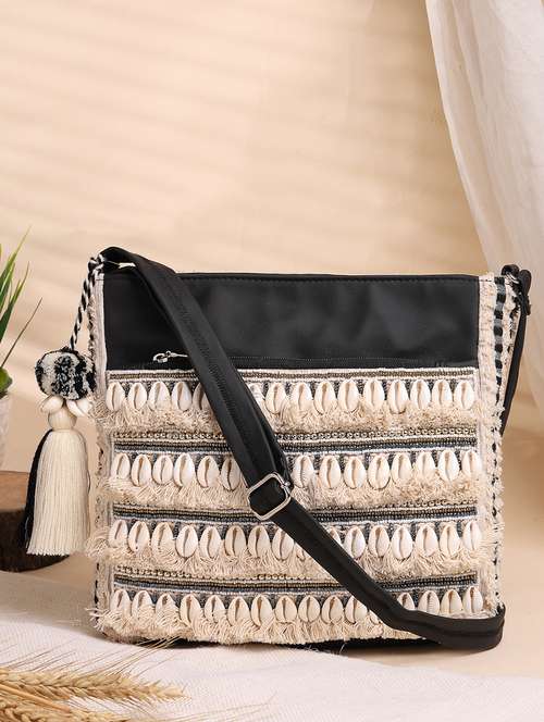 women beige solid with work sling bag - 21707565 - Standard Image - 0