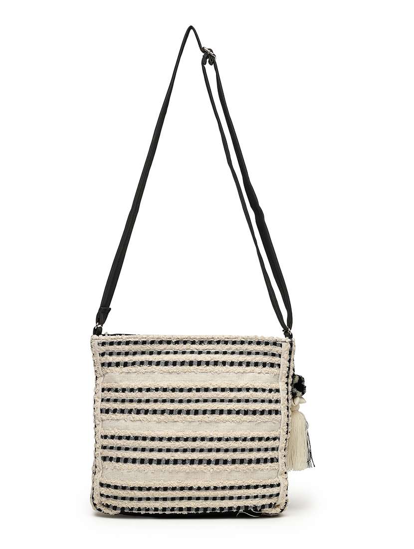 women beige solid with work sling bag - 21707565 - Standard Image - 3