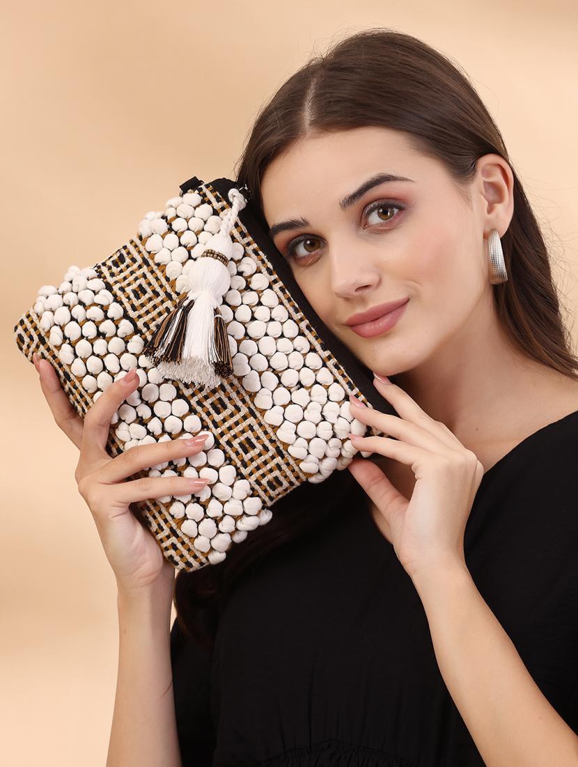 women black geometric sling bag - 21707568 - Standard Image - 5